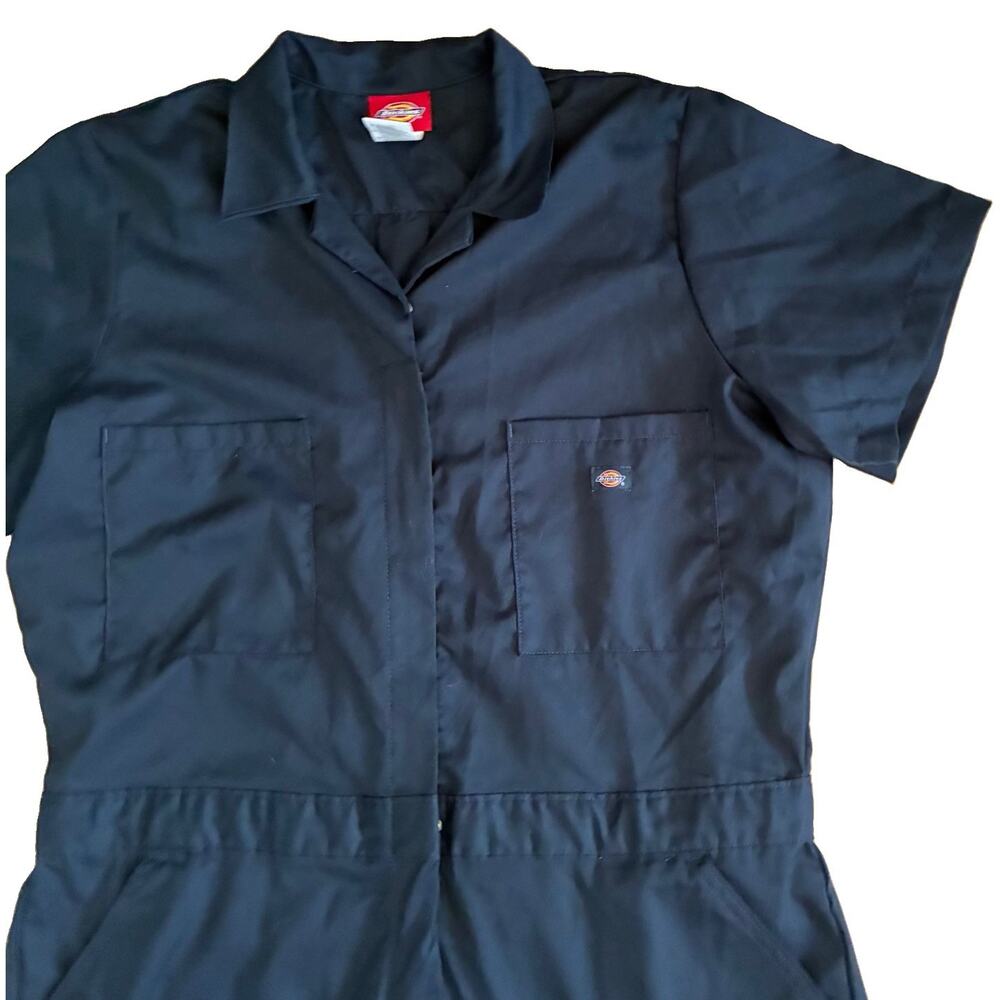 Dickies Women's Size 1X FLEX Short Sleeve Jumpsuit Coverall - Picture 13 of 16